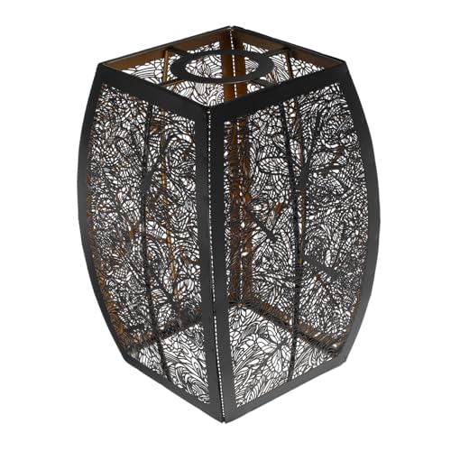 Alipis Metal Lampshade mit Kunstvollem Stahl-design Langlebiger Metallkorpus Effektive Lichtstreuung Einfache Montage Vielseitig für Wohnzimmer Esszimmer und Industrie-deckenleuchten Alipis Metal Lampshade mit Kunstvollem Stahl-design Langlebiger Metallkorpus Effektive Lichtstreuung Einfache Montage Vielseitig für Wohnzimmer Esszimmer und Industrie-deckenleuchten von Alipis