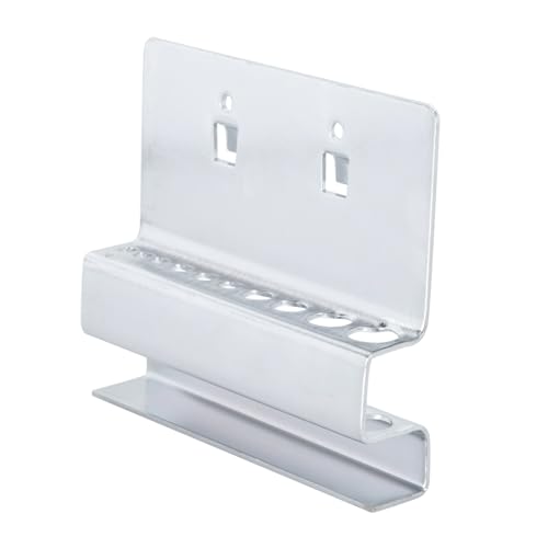 Alipis Metal Pegboard Wrench Organizer Stabiles Stahl Werkzeugregal für Werkstatt und Garage Einfach zu Montierender Halter für Innensechskantschlüssel Robuste Werkzeugwand Aufbewahrung von Alipis