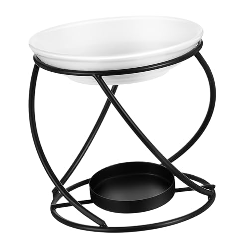 Alipis Metall Aromalampe Ätherisches Öl Teelicht Wachsschmelzer Duftöl Diffuser Aromatherapie Duftlampe für Zuhause Dekoration Yoga Entspannung von Alipis