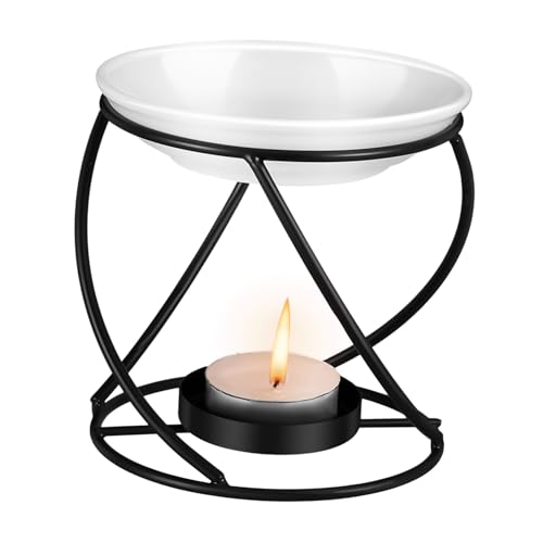 Alipis Metall Aromalampe Wax Melt Teelicht Duftöl Diffuser Schwarz für Schlafzimmer und Stilvolle Duftlampe als und Wohnaccessoire Alipis Metall Aromalampe Wax Melt Teelicht Duftöl Diffuser Schwarz für Schlafzimmer und Stilvolle Duftlampe als und Wohnaccessoire von Alipis