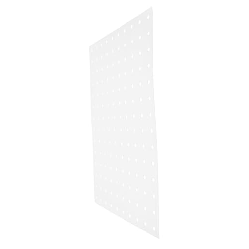 Alipis Metall Pegboard Wandpanel Weiß Robustes Werkzeug Aufbewahrungssystem für Garage Werkstatt Einfach Montierbares Wandorganizer Panel für Vielseitige Lagerung und Ordnung von Alipis