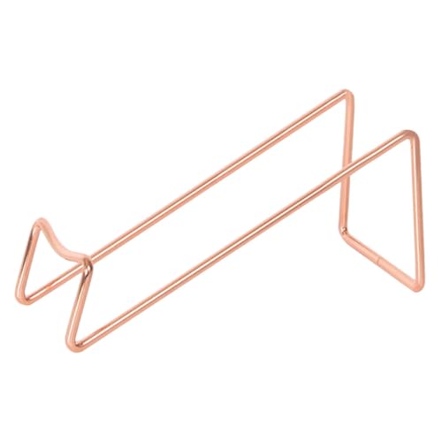 Alipis Metall Weinflaschenhalter Rosegold Weinregal Kleines Weinflaschen Display Rack Langlebig Für Bar Küche Esszimmer Wohnzimmer Innenbereich von Alipis