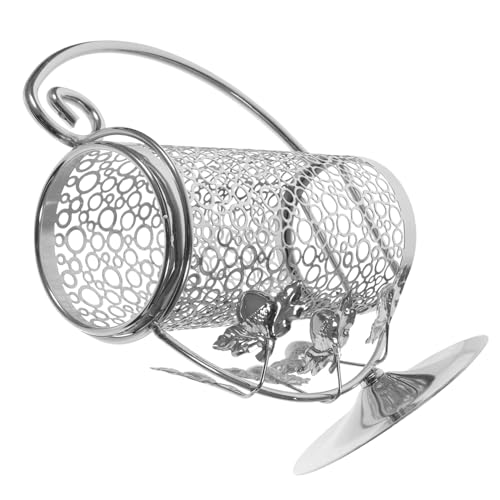 Alipis Metall Weinregal für Flasche Eleganter Weinflaschenhalter aus Hochwertigem zur Präsentation der Küche Bar Esszimmer Geschenkidee von Alipis