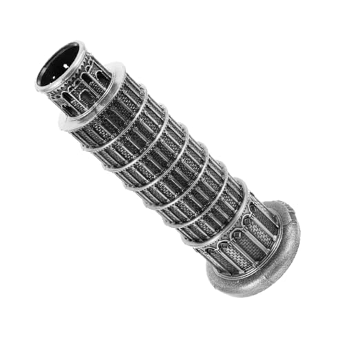 Alipis Metallmodell Pisaschiefer Turm Antike Gebäudefigurine Stilvolle Desktop Dekoration für Büro Wohnzimmer von Alipis