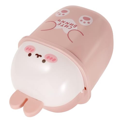 Alipis Mini Desktop Mülleimer Cartoon Hasenform mit Deckel Geruchsabdichtung Kompakter Tischabfalleimer für Bad Büro Schlafzimmer Praktischer Kleiner Abfallbehälter Alipis Mini Desktop Mülleimer Cartoon Hasenform mit Deckel Geruchsabdichtung Kompakter Tischabfalleimer für Bad Büro Schlafzimmer Praktischer Kleiner Abfallbehälter von Alipis