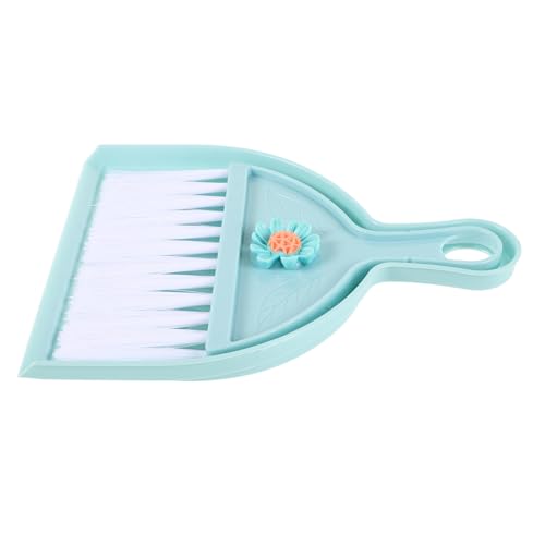Alipis Mini Handfeger und Kehrschaufel Set Leichtes Desktop Besen Kit Tragbar und Langlebig für Tisch Sofa und Computer Reinigung Stilvolles Design in Blau von Alipis