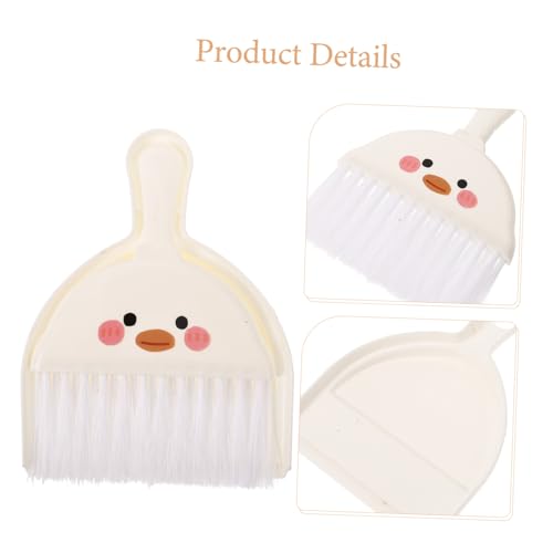 Alipis Mini Kehrschaufel und Handbesen Set Klein Ergonomisch Griffig Robustes Reinigungsset für Büro Küche Sofa als Krümelentferner und Staubwischer Alipis Mini Kehrschaufel und Handbesen Set Klein Ergonomisch Griffig Robustes Reinigungsset für Büro Küche Sofa als Krümelentferner und Staubwischer von Alipis