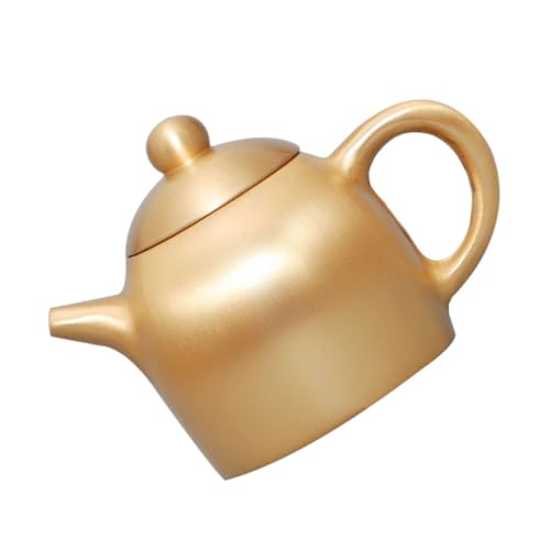 Alipis Mini Messing im Chinesischen Stil Dekoratives Retro Teekannen Ornament für Schreibtisch Wohnzimmer und Büro Langlebiges Handgefertigtes Kreatives für Freunde und Familie Alipis Mini Messing im Chinesischen Stil Dekoratives Retro Teekannen Ornament für Schreibtisch Wohnzimmer und Büro Langlebiges Handgefertigtes Kreatives für Freunde und Familie von Alipis