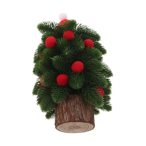 Alipis Mini-Weihnachtsbaum Aus Holz Für Tisch Künstlich Weihnachtstischschild Hölzerner Baum Für DIY-weihnachtsdekorationen Schreibtisch-Ornament Weihnachtsdeko Im Bauernhausstil von Alipis