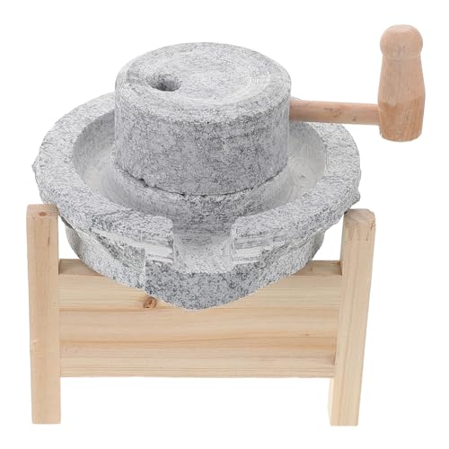 Alipis Miniatur Steinmühle aus Naturstein Handgefertigtes Dekoratives Steinmahlwerk Kompakte für Schreibtisch und Bücherregal Rustikales Ornament mit Detaillierter Verarbeitung Alipis Miniatur Steinmühle aus Naturstein Handgefertigtes Dekoratives Steinmahlwerk Kompakte für Schreibtisch und Bücherregal Rustikales Ornament mit Detaillierter Verarbeitung von Alipis