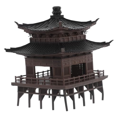 Alipis Miniatur-pavillon Gartenpagode Ornament Asiatischer Zen-Stil Kunstvoll Gestaltete Dekoration für Aquarium Desktop Bonsai und Innenbereich Kompakte Detailreiche Landschaftsskulptur Alipis Miniatur-pavillon Gartenpagode Ornament Asiatischer Zen-Stil Kunstvoll Gestaltete Dekoration für Aquarium Desktop Bonsai und Innenbereich Kompakte Detailreiche Landschaftsskulptur von Alipis
