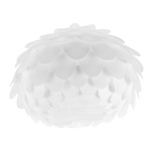 Alipis Minimalistischer Fish Scale Lampenschirm Φ Dekorative Pendelleuchte für Schlafzimmer Esszimmer Lampenfassung Blendfreie Beleuchtung Langlebig Einfache Montage von Alipis