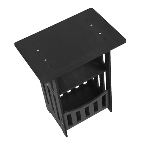 Alipis Multifunktionale Mini Rundtisch für Schlafzimmer Wohnzimmer als Nachttisch oder Schminktisch für Kleine Räume und Apartments von Alipis