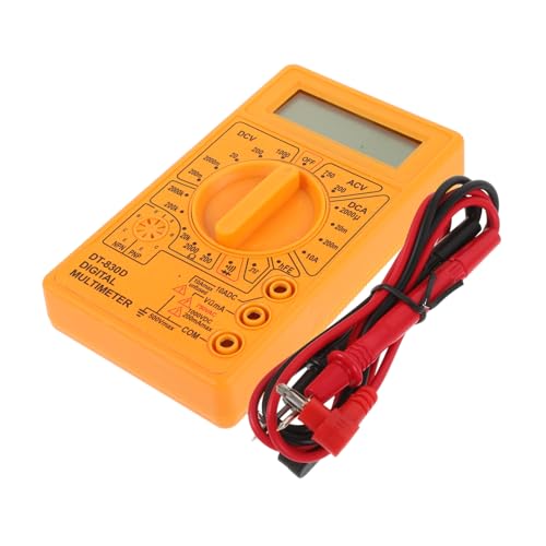 Alipis Multimeter Tragbares Digitalgerät Für Spannung Und Widerstandsmessung Kompakt Leicht Und Langlebig Für Elektriker Und Heimwerker Orange Ohne Batterie Alipis Multimeter Tragbares Digitalgerät Für Spannung Und Widerstandsmessung Kompakt Leicht Und Langlebig Für Elektriker Und Heimwerker Orange Ohne Batterie von Alipis