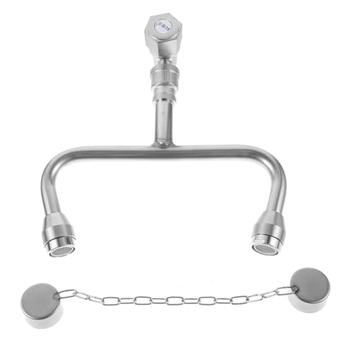 Alipis Notfall Augenspülstation aus Edelstahl Stabile Wasserdruck augenwaschanlage mit Hebelbedienung Einfache Montage Am Waschbecken Geeignet für Labor Industrie Büro und Chemiefabrik Alipis Notfall Augenspülstation aus Edelstahl Stabile Wasserdruck augenwaschanlage mit Hebelbedienung Einfache Montage Am Waschbecken Geeignet für Labor Industrie Büro und Chemiefabrik von Alipis