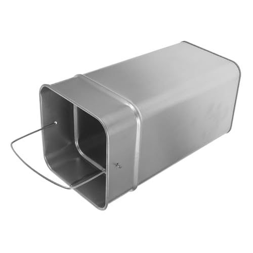 Alipis Outdoor Mülleimer aus Verzinktem Metall Großer Abfallbehälter für Garten und Vielseitige Nutzung Korrosionsbeständig und Leicht zu Reinigen Alipis Outdoor Mülleimer aus Verzinktem Metall Großer Abfallbehälter für Garten und Vielseitige Nutzung Korrosionsbeständig und Leicht zu Reinigen von Alipis