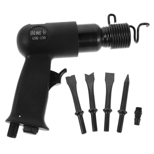 Alipis Pneumatischer Luftmeißel mit Meißeln Schwerlast Pneumatisches Hammerwerkzeug für Bremsbelagwechsel Rostentfernung und Metallbearbeitung Ergonomisch und Vielseitig Einsetzbar Alipis Pneumatischer Luftmeißel mit Meißeln Schwerlast Pneumatisches Hammerwerkzeug für Bremsbelagwechsel Rostentfernung und Metallbearbeitung Ergonomisch und Vielseitig Einsetzbar von Alipis