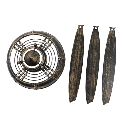 Alipis Vintage Flugzeug Wandornament Retro Industriellen Stil Wandbehang Für Schlafzimmer Wohnzimmer Büro von Alipis