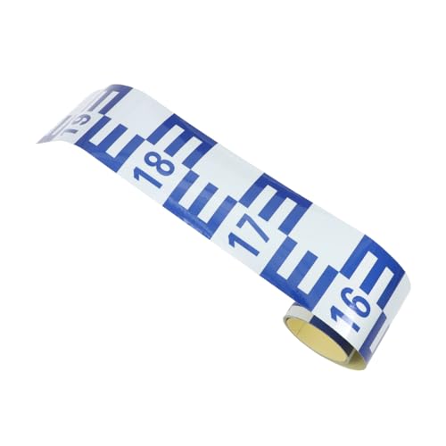 Alipis Reflektierender selbstklebender Wasserstandsanzeiger Wasserstandsmessstab mit präzisen Skalen für Reservoirs Brücken und Outdoor Anwendungen bei Tag und Dunkelheit von Alipis