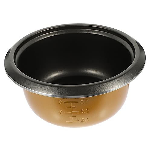 Alipis Reiskocher Innentopf Antihaft 1L Aluminiumlegierung Ersatz für Hauskocher Kochtopf mit Deckel für Suppen und Kuchen Alipis Reiskocher Innentopf Antihaft 1L Aluminiumlegierung Ersatz für Hauskocher Kochtopf mit Deckel für Suppen und Kuchen von Alipis