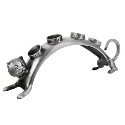 Alipis Retro Weinflaschenverschlusshalter aus Robustem Metall Praktisches Flaschenhalter Display für Weinstopper und Ausgießer Kompakter Weinregalständer für Zuhause Bar Restaurant und Alipis Retro Weinflaschenverschlusshalter aus Robustem Metall Praktisches Flaschenhalter Display für Weinstopper und Ausgießer Kompakter Weinregalständer für Zuhause Bar Restaurant und von Alipis