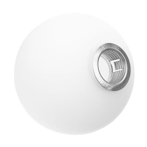 Alipis Rund Weiß Mattierter Glas Lampenschirm Ersatzglas Lampenschirm Abdeckung Für Fassung Pendelleuchte Tischlampe Deckenleuchte von Alipis