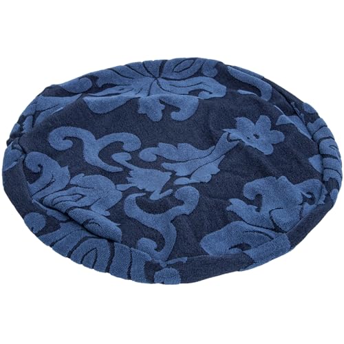 Alipis Runder Barhocker Bezug aus Hochwertigem Polyester Bedruckter Stuhlschoner für Barhocker Hockerbezug für Restaurant Hochzeit Büro und Zuhause Strapazierfähig und Pflegeleicht von Alipis