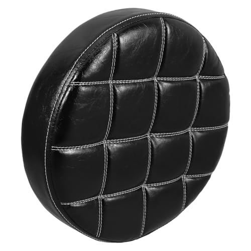 Alipis Runder Pu Hocker Ersatzsitz Gepolstertes Sitzkissen Für Barhocker Ergonomisches Hockersitzpolster Für Wohnzimmer Und Büro Leicht Zu Reinigen Sicher Und Komfortabel von Alipis