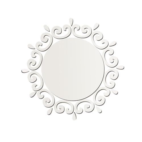 Alipis Runder Selbstklebender Spiegelaufkleber wasserdichte Spiegelfolie für Wanddekoration Flexibler Acrylspiegel DIY Wandspiegel für Bad Wohnzimmer Schlafzimmer Fliesen Türen Alipis Runder Selbstklebender Spiegelaufkleber wasserdichte Spiegelfolie für Wanddekoration Flexibler Acrylspiegel DIY Wandspiegel für Bad Wohnzimmer Schlafzimmer Fliesen Türen von Alipis