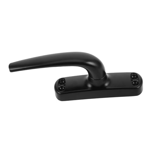 Alipis Rv Fenstergriff Ersatz Aluminiumlegierung Innenverschluss Campingbus Türgriff mit Verriegelung für Wohnwagen Fenster Sicherer Halt Schwarz von Alipis