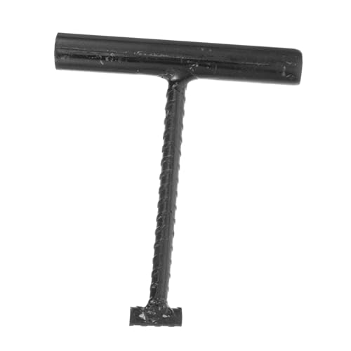 Alipis Schachthaken aus Robustem Stahl Langer Hebehaken für Kanaldeckel Stabiler Manhole Cover Lifter Praktischer Roller Shutter Door Hook für Einfache Abdeckungslösung von Alipis