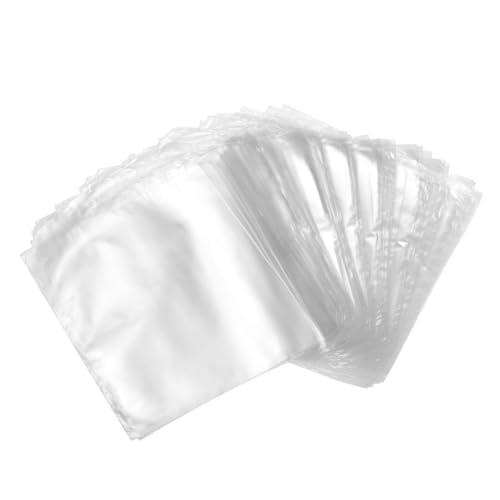 Alipis Schrumpffolienbeutel: 200 Stück Transparente Pof-schrumpffolie – Heißsiegelbeutel zum Verpacken von Handgemachter Seife, Badebomben, Kerzen, Diy-bastelarbeiten von Alipis