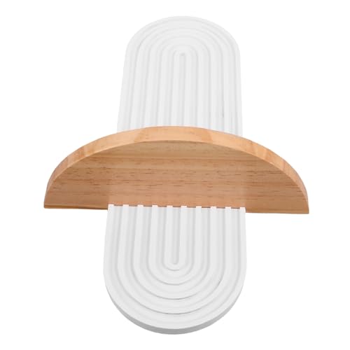 Alipis Schwebendes Wandregal: Rustikales Hängeregal Für Wohnzimmer Und Schlafzimmer – Dekoratives Hängeregal Aus Holz Für Kleine Pflanzen, Mini-blumentopf von Alipis