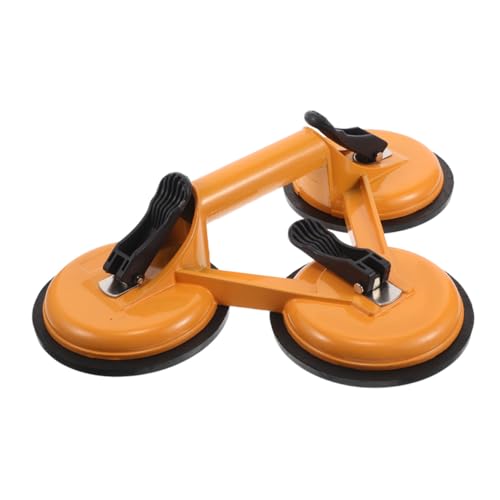 Alipis Schwerer Aluminium-saugheber für Glas Marmor und Fliesen Handlicher Vakuumheber mit Starkem Halt für Glatte Oberflächen Manuelle Bedienung Vielseitig Einsetzbar bei Renovierung und von Alipis