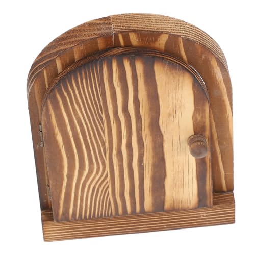 Alipis Selbstklebende Holzschalter abdeckung Türform Dekorative Wandplatte Schutz für Standard Lichtschalter Schlafzimmer Badezimmer Kompatibel Einfach zu Montieren von Alipis