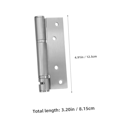 Alipis Selbstschließendes Edelstahl Türscharnier mit Dämpfung und Einstellbarer Federkraft Hydraulisches Pufferscharnier Öffnungswinkel Geräuscharm Robust für Garagen Möbeltüren Alipis Selbstschließendes Edelstahl Türscharnier mit Dämpfung und Einstellbarer Federkraft Hydraulisches Pufferscharnier Öffnungswinkel Geräuscharm Robust für Garagen Möbeltüren von Alipis