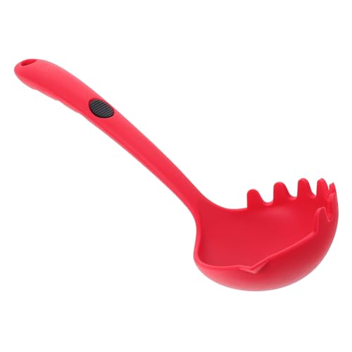 Alipis Silikon Spaghettilöffel Küchenutensil Hitzebeständig Nudelheber mit Aufhängeloch Rutschfest Lebensmittelgeeignet für Kochen und Servieren Alipis Silikon Spaghettilöffel Küchenutensil Hitzebeständig Nudelheber mit Aufhängeloch Rutschfest Lebensmittelgeeignet für Kochen und Servieren von Alipis