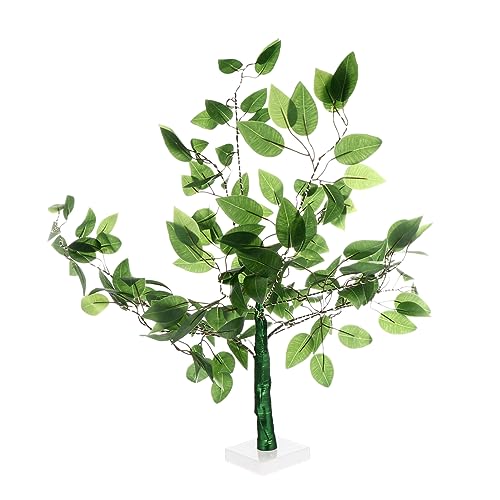 Alipis Simulierte Baumlichter Wohndekorlampe Mit Grünen Blättern USB-baumlampe Lichterketten Beleuchteter Zweigbaum Wiederaufladbares Nachtlicht Künstliche Pflanze Seidentuch Alipis Simulierte Baumlichter Wohndekorlampe Mit Grünen Blättern USB-baumlampe Lichterketten Beleuchteter Zweigbaum Wiederaufladbares Nachtlicht Künstliche Pflanze Seidentuch von Alipis