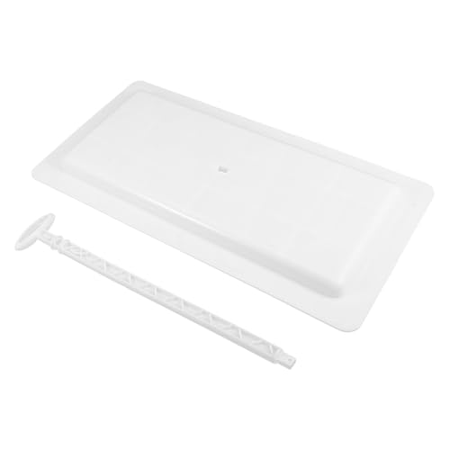 Alipis Squat Toilet Cover Deckel Dicke Stabile Toiletten Abdeckung Geruchsschutz Squat Pan Lid Ersatz Wc Deckel für Bad Zubehör Langlebig und Formbeständig von Alipis