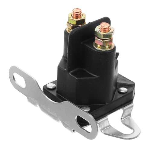 Alipis Starterrelais Magnetschalter für Rasenmäher Ersatzteil Langlebiges Solenoid relay Kompakt Einfache Installation für Anlasser von Rasentraktoren und Gartengeräten von Alipis