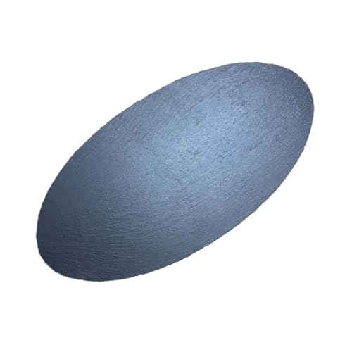 Alipis Steakplatte Oval Vintage Steinoptik Servierplatte für Sushi Dessert Buffet Speiseplatte Verarbeitet zum Servieren und Verschenken von Alipis