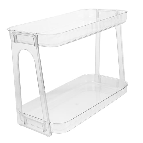 Alipis Stöckiges Transparentes Badregal aus Pet Stabiles Aufbewahrungsregal für Badezimmer und Schreibtisch Praktische Ablage für Kosmetik und Toilettenartikel Einfache Montage Alipis Stöckiges Transparentes Badregal aus Pet Stabiles Aufbewahrungsregal für Badezimmer und Schreibtisch Praktische Ablage für Kosmetik und Toilettenartikel Einfache Montage von Alipis