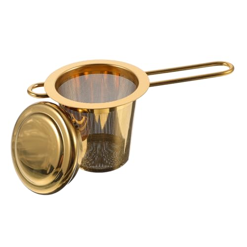 Alipis Edelstahl Teesieb Für Losen Tee Mit Deckel Wiederverwendbarer Teefilter Mit Handgriff Feines Mesh-design Für Optimale Filtration Praktisches Für Teeliebhaber Alipis Edelstahl Teesieb Für Losen Tee Mit Deckel Wiederverwendbarer Teefilter Mit Handgriff Feines Mesh-design Für Optimale Filtration Praktisches Für Teeliebhaber von Alipis