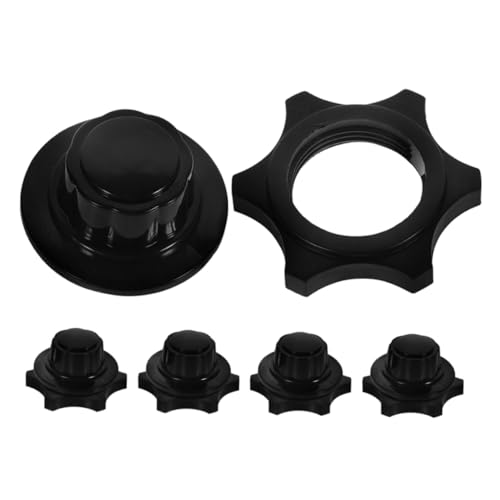 Alipis Teiliges Kunststoff Schrauben Abdeckkappen Robuste Fan Muttern und Schrauben Abdeckungen für Sichere Befestigung Einfache Montage Langlebig für Haushaltsventilatoren Geeignet von Alipis