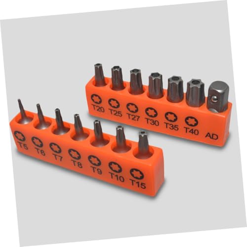 Alipis Teiliges Sicherheitsbits aus Legierungsstahl Hohlkernige Sternbits mit Adapter Präzise Robust Kompatibel für Elektroinstallation und Schraubendreher Alipis Teiliges Sicherheitsbits aus Legierungsstahl Hohlkernige Sternbits mit Adapter Präzise Robust Kompatibel für Elektroinstallation und Schraubendreher von Alipis