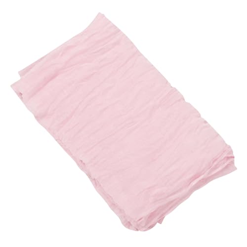 Alipis Tischläufer Aus Zerknittertem Stoff Party Rustikal Gesteppt Mit Fest Tuch Wohnkultur Jute Modern Tischläufer Für Zuhause Bankett-Buffet-tischläufer Rosa Polyester (Polyester) von Alipis
