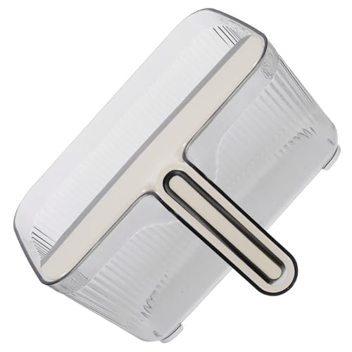 Alipis Tischmülleimer mit Deckel Multifunktionaler Abfalleimer für Schreibtisch Bad Tragbarer Müllbehälter für Büro Zuhause Hotel Transparent Schwarz Alipis Tischmülleimer mit Deckel Multifunktionaler Abfalleimer für Schreibtisch Bad Tragbarer Müllbehälter für Büro Zuhause Hotel Transparent Schwarz von Alipis