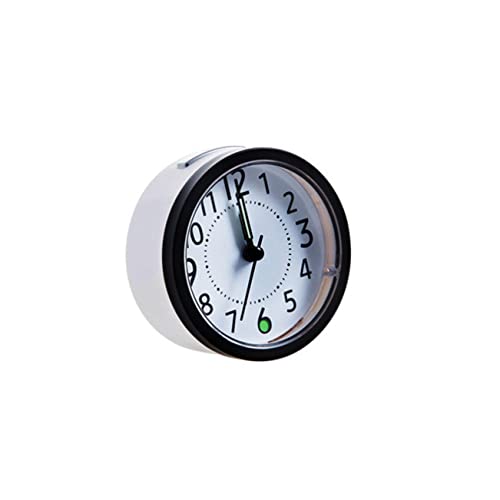 Alipis Tischuhr Uhr Schlafzimmer standuhr Nachtlichtuhr Wohnzimmerdekoration genschenkideen Wecker zu Hause Stiller Wecker Leuchtend modischer Wecker Nicht tickende Uhr Stumm Student von Alipis