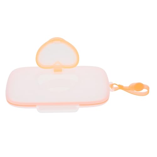 Alipis Tragbare Feuchttücherbox aus Sicherem PP Wiederverwendbarer Tissue Case für Unterwegs Einhandbedienung Passend für Kinderwagen Leichte Outdoor Wipes Aufbewahrung von Alipis