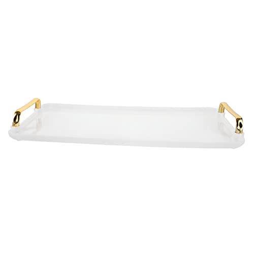Alipis Tragbares Tablett Snack Rechteck Essenstablett Serviertablett mit Griffen Frühstückstablett Servierplatten Tabletts zum Speisesenteller Weiß Wiederverwendbar Alipis Tragbares Tablett Snack Rechteck Essenstablett Serviertablett mit Griffen Frühstückstablett Servierplatten Tabletts zum Speisesenteller Weiß Wiederverwendbar von Alipis